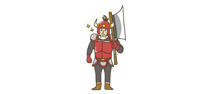 戦士 イラストマン人物フリーイラスト素材集