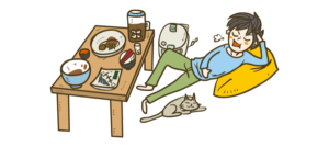 満腹 イラストマン人物フリーイラスト素材集 満腹 イラストマン人物フリーイラスト素材集