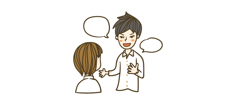 説明する人 | ビジネス・資料に使える人物イラスト専門サイト。