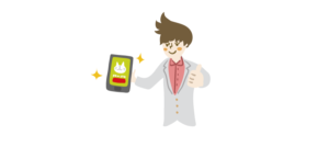 スマホを使う人 イラストマン人物フリーイラスト素材集