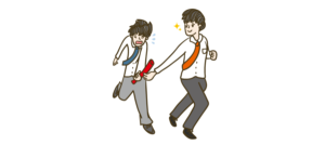 背負い投げ イラストマン人物フリーイラスト素材集