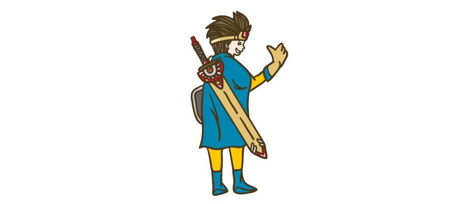 勇者 イラストマン人物フリーイラスト素材集