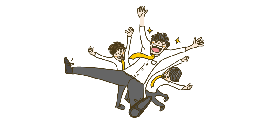 胴上げ イラストマン人物フリーイラスト素材集