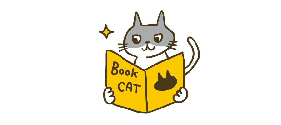 本を読む猫 イラストマン人物フリーイラスト素材集