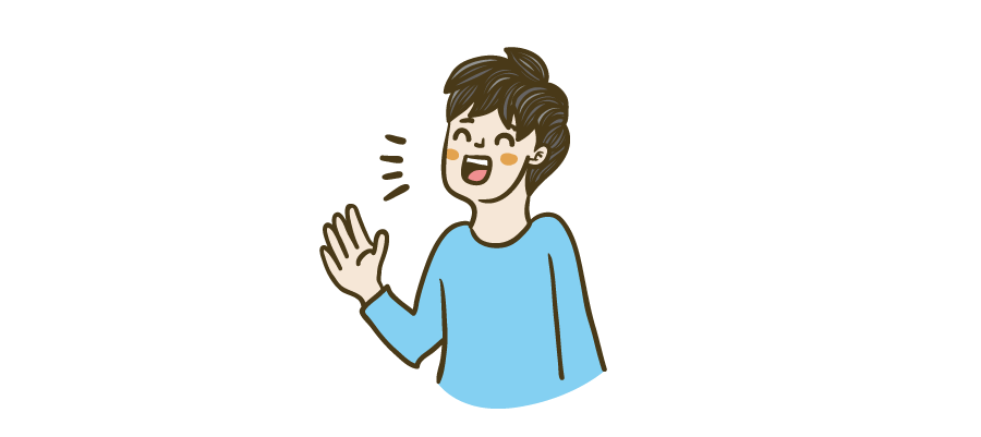 話す人 | イラストマン人物フリーイラスト素材集